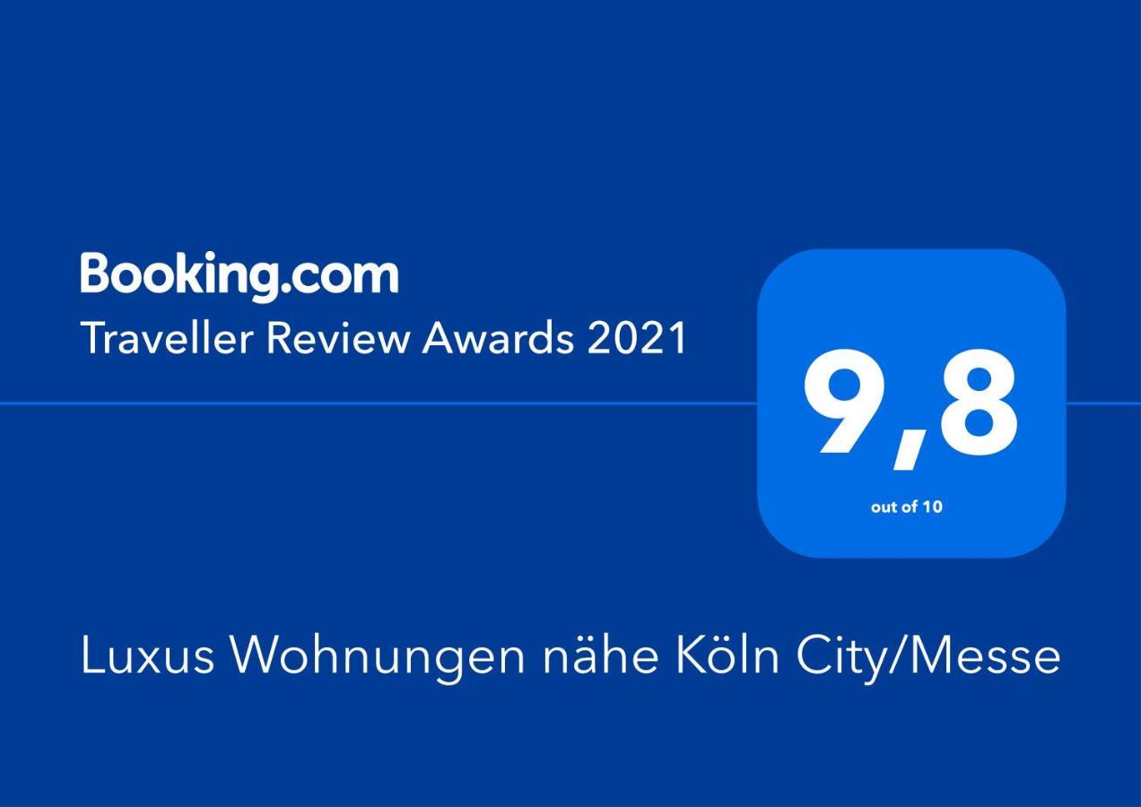 Luxus Wohnungen Naehe Koeln City/Messe Бергиш Гладбах Екстериор снимка